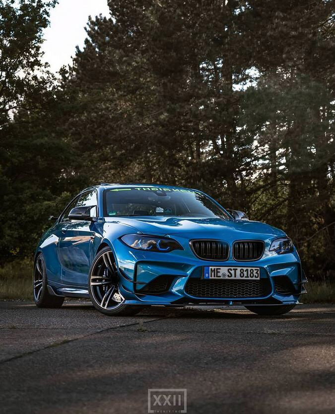 Cstar Carbon Gfk Seitenschweller Wings V3 Flügel passend für BMW M2 F87 + Competition