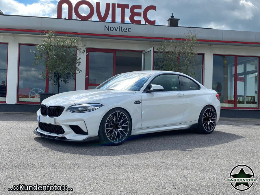 Cstar Carbon Gfk Seitenschweller Wings V3 Flügel passend für BMW M2 F87 + Competition