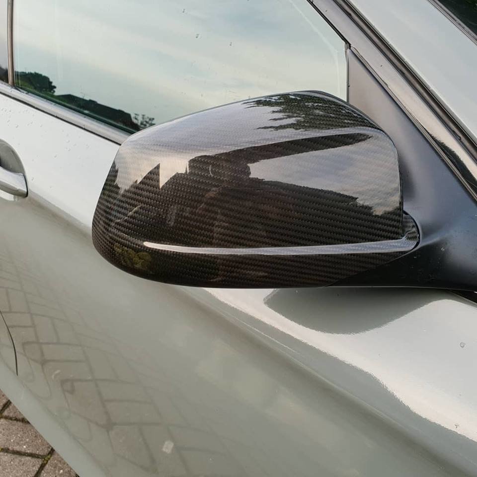 1391 - Spiegelkappen Carbon passend für BMW 5er F10 F11 Facelift
