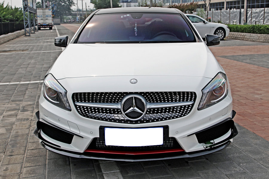 Cstar Carbon Gfk Frontlippe Spoiler Front Lippe Style für Mercedes Be,  399,00 €