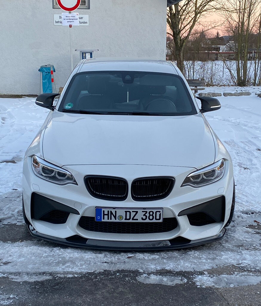 Cstar Carbon Gfk Frontlippe MTC V2 passend für BMW M2 F87