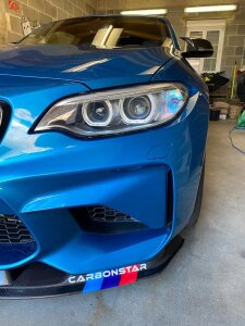 Cstar Carbon Gfk Frontlippe MTC V2 passend für BMW M2 F87