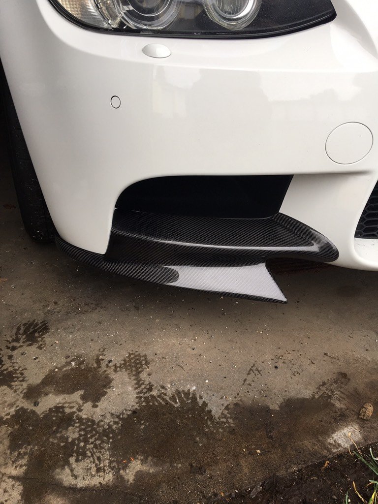 Cstar Carbon Gfk Flaps Splitter Frontlippe V2.0 passend für BMW E90 E, 229,00  €