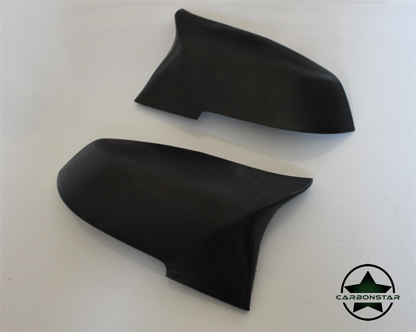 Auto Rückspiegel Abdeckungen Auto-Rückspiegelabdeckung Für 1/2/3/4 SERIE  Für F20 F30 F31 F32 F34 Rückspiegelabdeckungen Rückspiegelkappe (Farbe :  Bright black) : : Auto & Motorrad