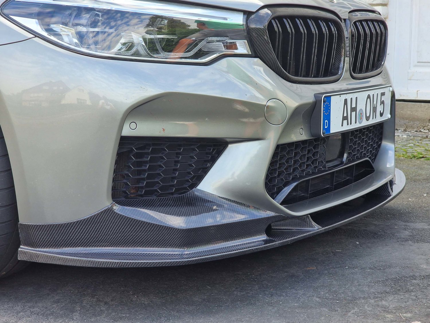 Cstar Dry Carbon Scheinwerfercover Abdeckung passend für BMW F90