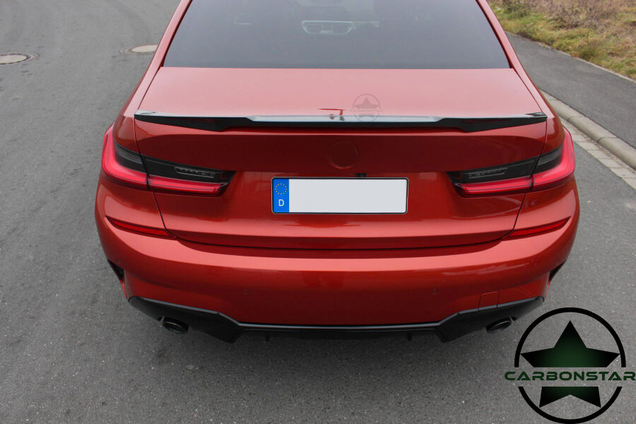 Cstar Carbon Gfk Heckspoiler V passend für BMW G20 G80 M3