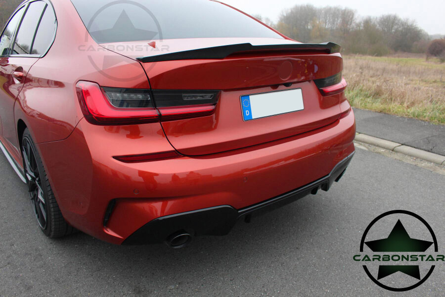 Cstar Carbon Gfk Heckspoiler V passend für BMW G20 G80 M3