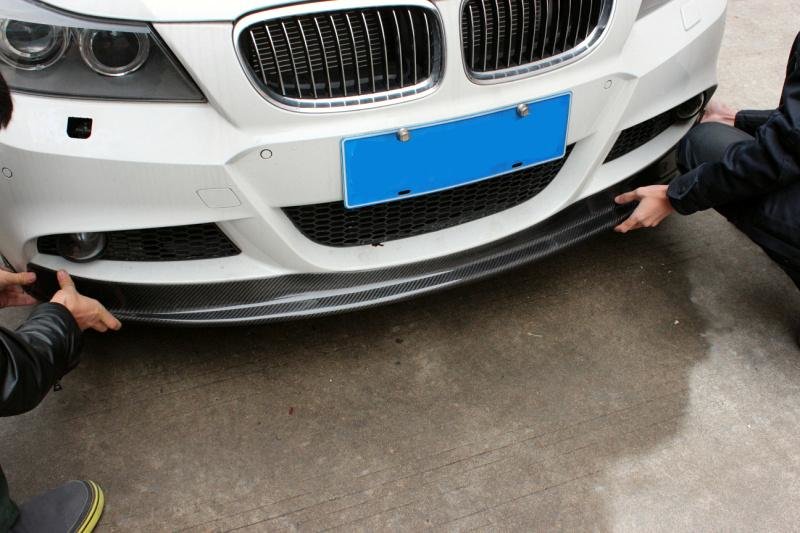 CUP Frontspoilerlippe aus ABS für BMW 3er E90/E91 M Paket Facelift