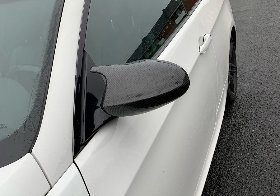 Cstar Carbon ABS Spiegelkappen passend für BMW E81 E82 E87 E88 E92