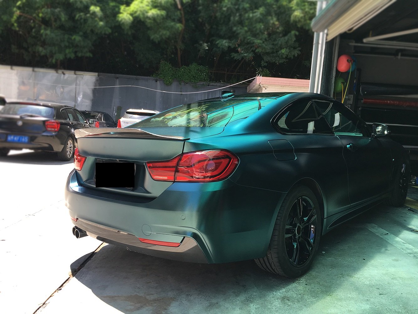 Cstar Heckspoiler Forged Carbon Gfk PSM Big Style 2 Ducktail