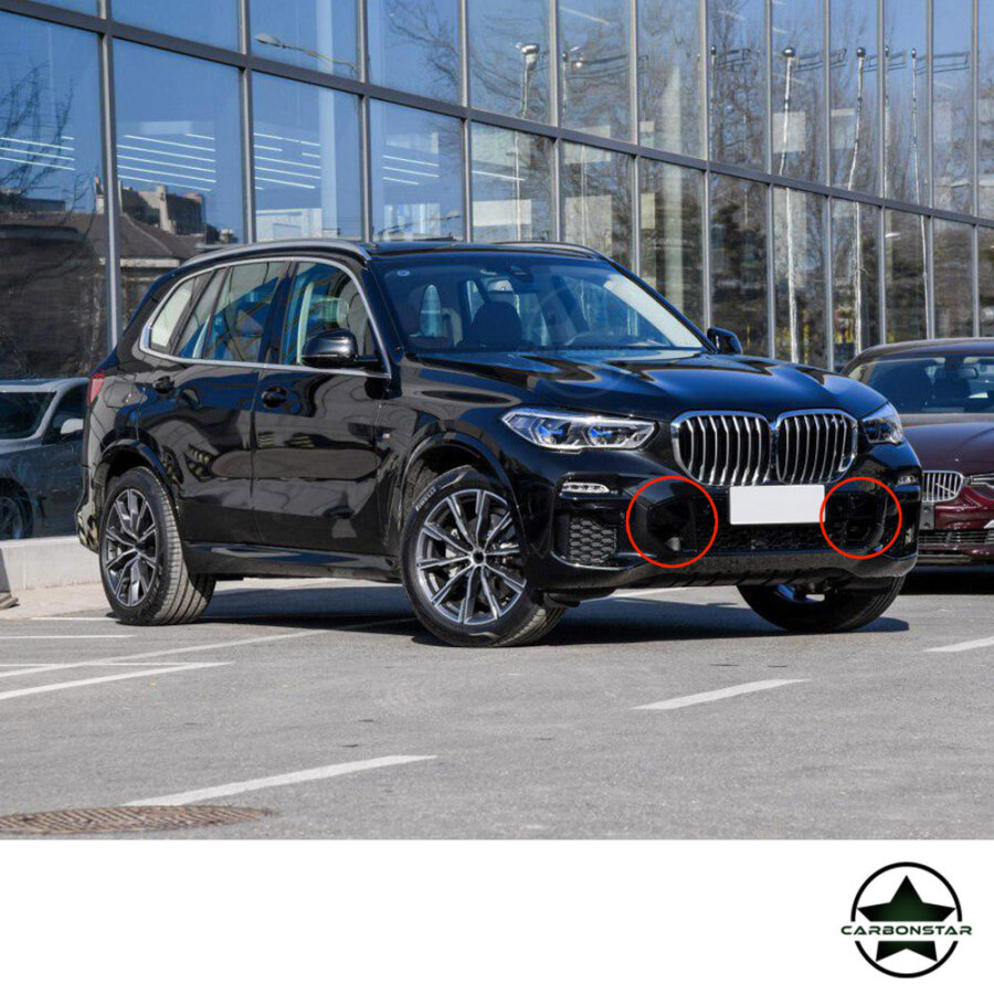 Cstar Carbon Lufteinlass Abdeckung passend für BMW X5 G05 M Paket 2019-2021 KEIN LCI