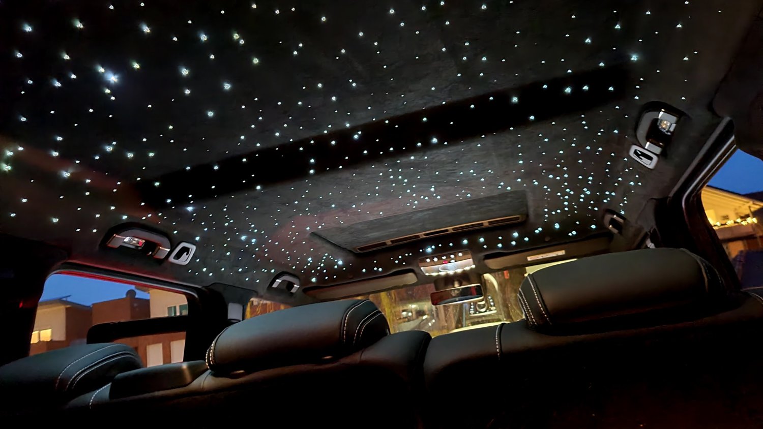 Auto Atmosphäre Licht Sternenhimmel Auto Dach Stern Licht Projektor @bugu