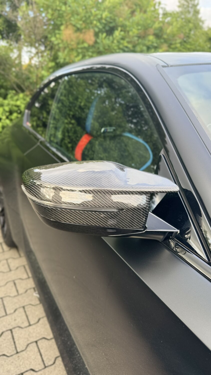 Cstar Carbon ABS Spiegelkappen passend für BMW G80 G81 M3 G82 G83