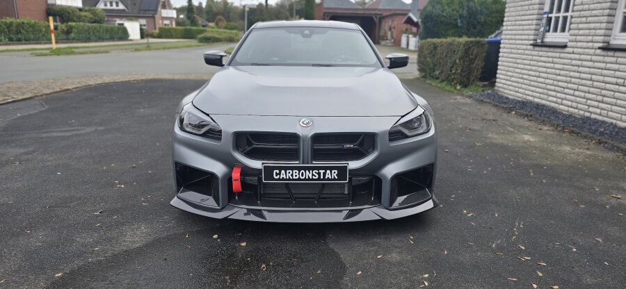 Cstar Voll Carbon MHC Frontlippe Spoiler passend für BMW G87 M2