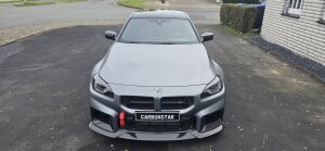 Cstar Voll Carbon MHC Frontlippe Spoiler passend für BMW G87 M2