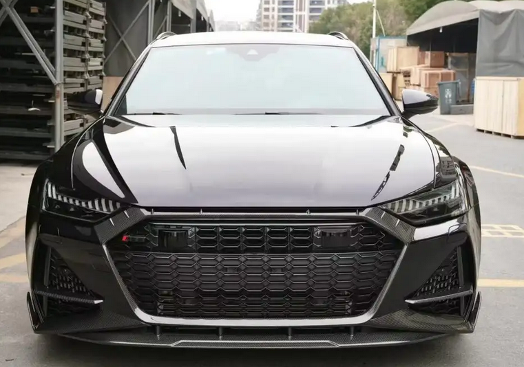 Cstar Dry Carbon Grill Rahmen für RS6 C8 Avant RS7 C8