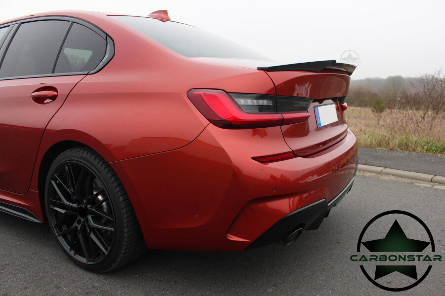 Cstar Voll Carbon Heckspoiler V passend für BMW G20 G80 M3